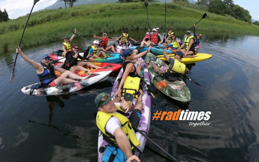 #radtimes with Babinda Kayaking